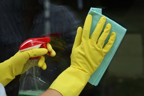 Recurring cleaning service for a Canary Wharf office