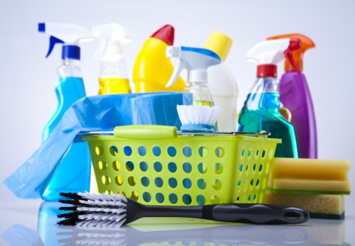 Move out cleaning for a Canary Wharf apartment kitchen