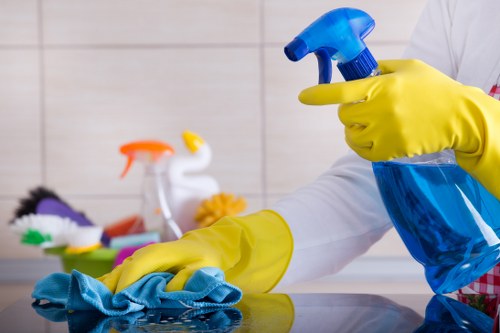 Deep cleaning attention for kitchens and bathrooms in Canary Wharf