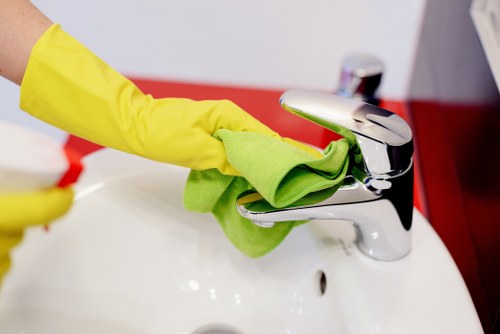 Professional after builders cleaning for a modern Canary Wharf apartment