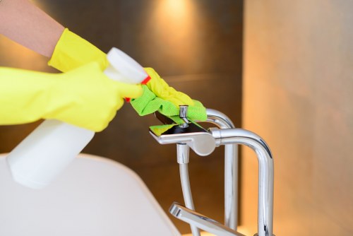 Upholstery and mattress cleaning equipment used for Canary Wharf homes