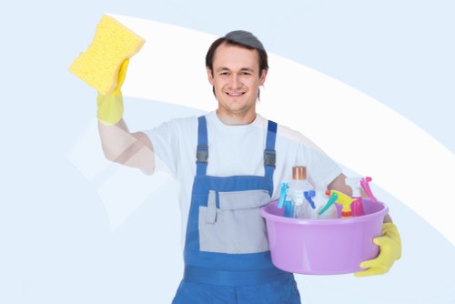 Professional rug cleaning service for a modern Canary Wharf apartment