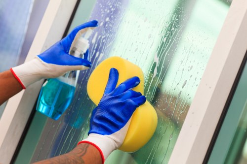 Secure payment confirmation for Canary Wharf Cleaner services